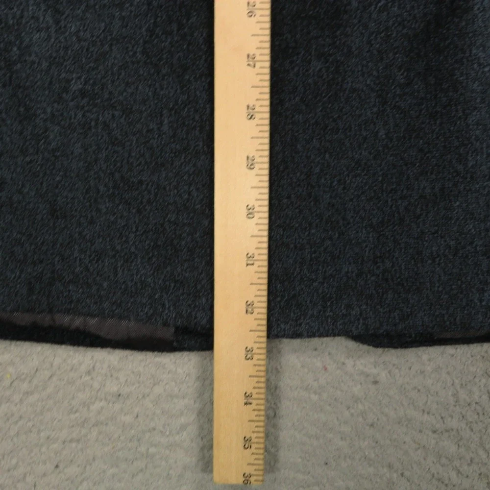 Lubiam Blazer 44L Blue Melange Wool Blend 3/2 Roll Textured Jacket LBM 1911